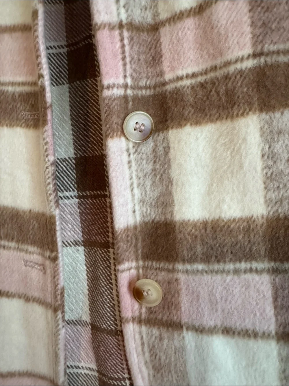 Primark Plaid Shacket Jacket Girls Size 6-7 yrs